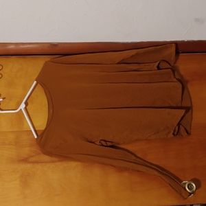 Old Navy Dark Yellow Long Sleeve Tee